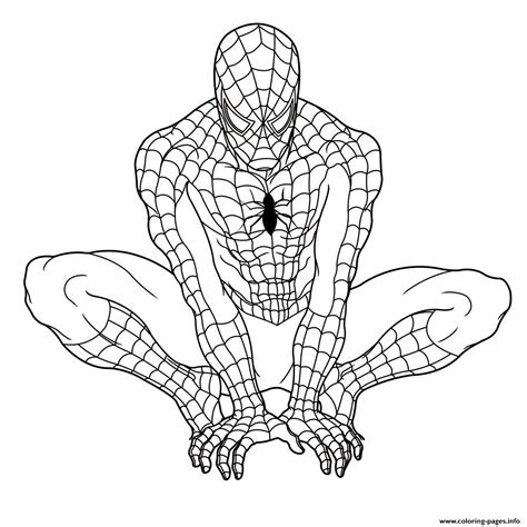 41 Ultimate Spiderman Spider Man Coloring Pages