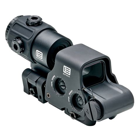 Eotech Exps3 2 And G43 Magnifier With Qd Switch To Side Mount Black