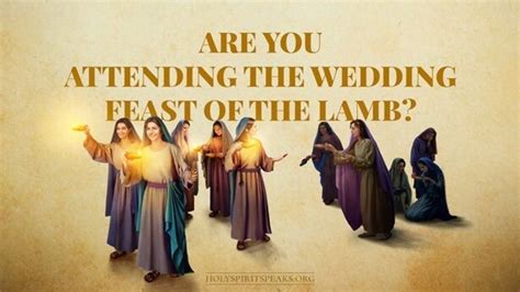 How Can We Dine At The Marriage Supper Of The Lamb Marriage Supper