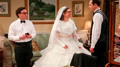 the big bang theory season 11 finale review sheldon and amy wedding is a big occasion