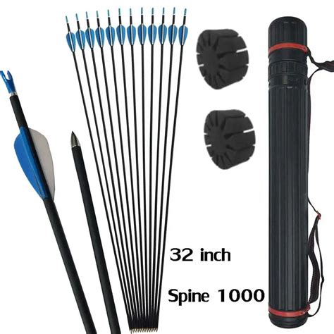 Buy 12pcs Spine 1000 32 Carbon Arrows For Arco