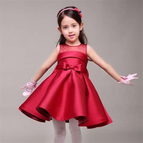 Vestido Rojo Corto Vestidos Para Niñas Trajes Para Niños Y Vestidos