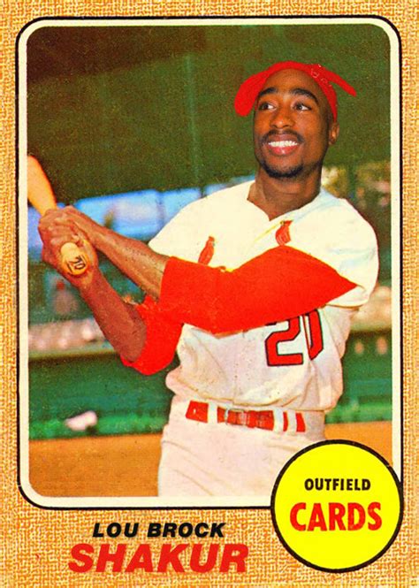 Baseball cards are an american iconic heritage. Rappers get mashed up with classic baseball cards