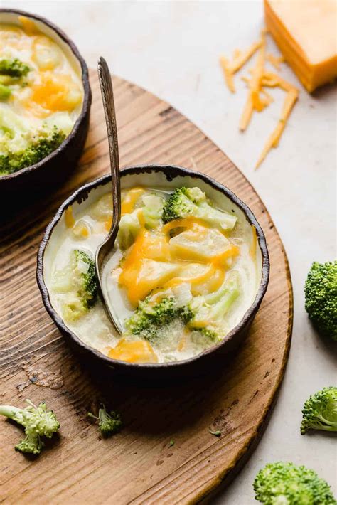 Cheesy Broccoli Potato Soup — Salt And Baker