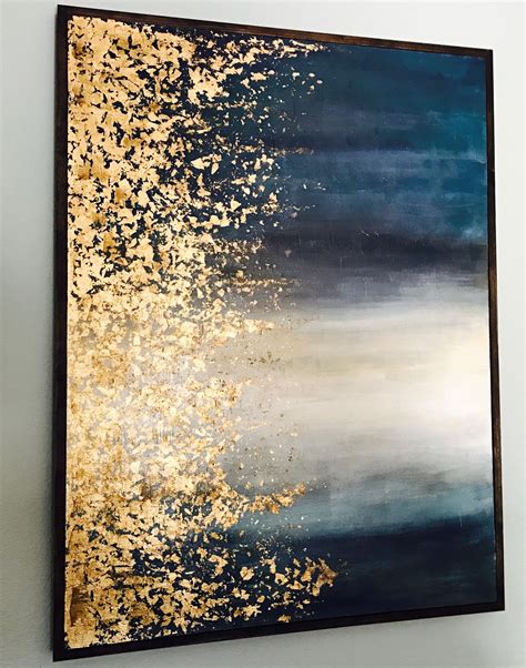 Painting On Gold Leaf With Oil Paints Painting
