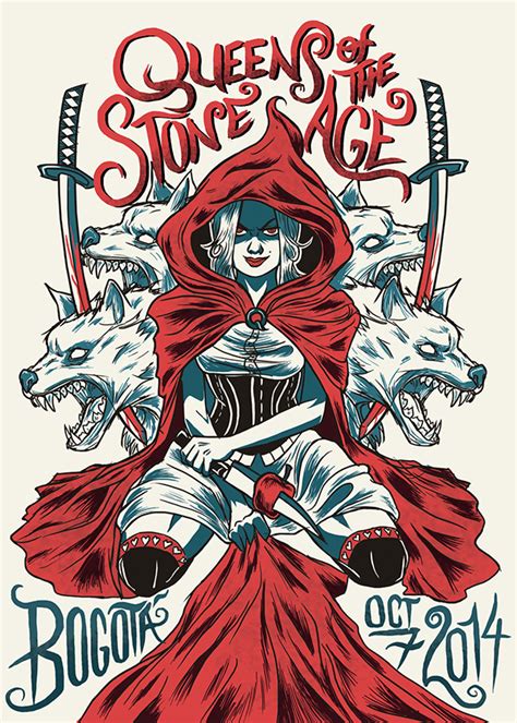 Show all songs by queens of the stone age. Gig Poster: Queens of the stone age en Colombia on Behance