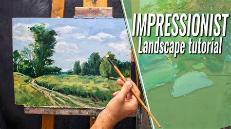 Impressionism For Beginners Oil Painting Tutorial Youtube