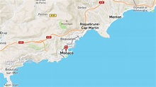 Mappa Principato di Monaco (Europa occidentale) interattiva e cartina ...