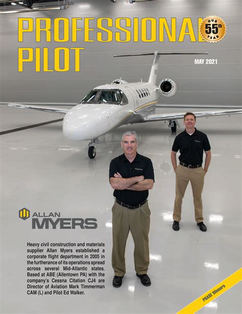 Professional Pilot Magazine May 2021 Page 1