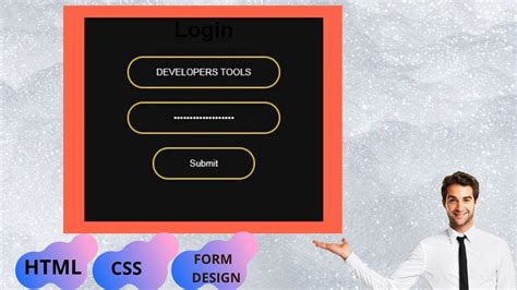 Animated Login Form Using Only Html Css Coding Area Otosection
