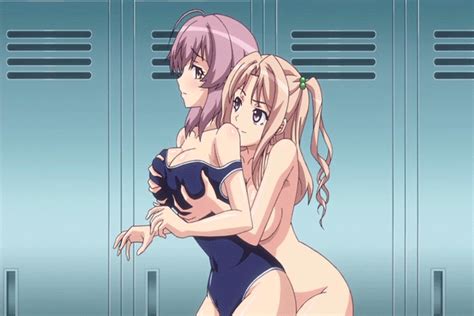 Ecchi Swim Yuri Anime Lesbian Sex Anime 