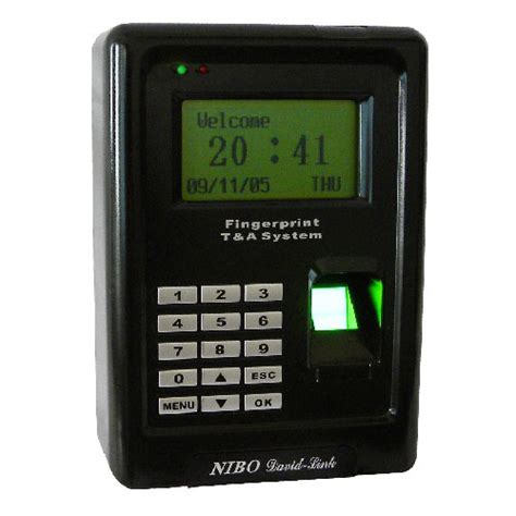 Dl 858 Biometric Employee Time Clock From David Link Office Zone®