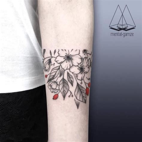 Amazing Minimalist Black And Red Dot Ink Tattoos By Mentat Gamze