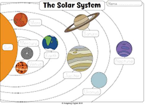 Printable Solar System Worksheet 5 Free Download And Print For You
