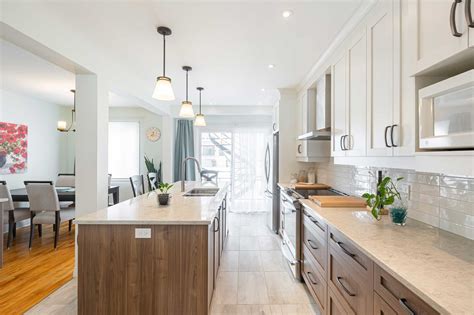 Montreal Duplex Renovation New Modern Kitchen