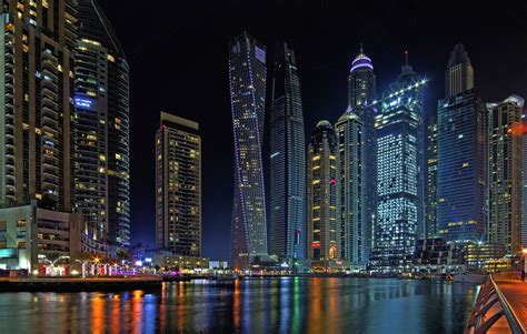 Dubai Night Hd Wallpapers