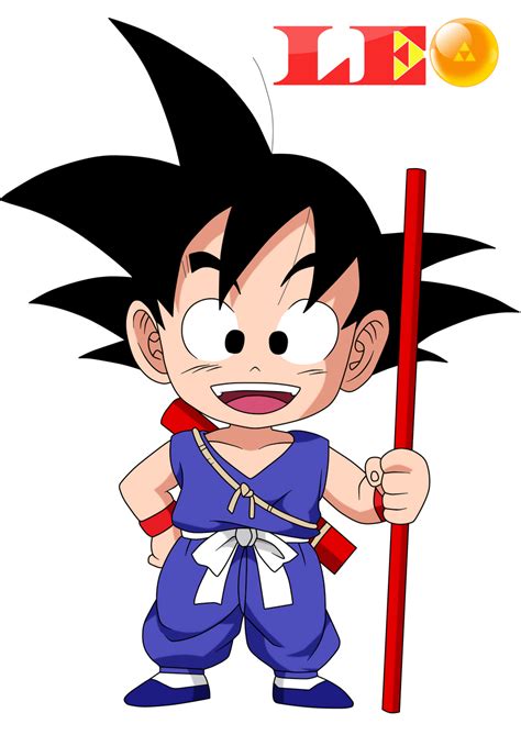 Chibi Kid Goku Color By Link Leob On Deviantart