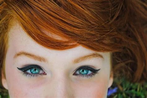 Jun 24, 2020 · red hair and green eyes together is a particularly rare occurrence. Redhead Blue Eyes | Wedding makeup redhead, Redhead makeup, Eyebrows redheads