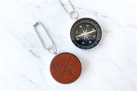 Personalized Compass T For Men Engraved Compass Personalized