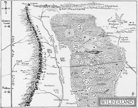 The Hobbit Maps Tolkien Map Tolkien Artwork Tolkien Hobbit Lotr