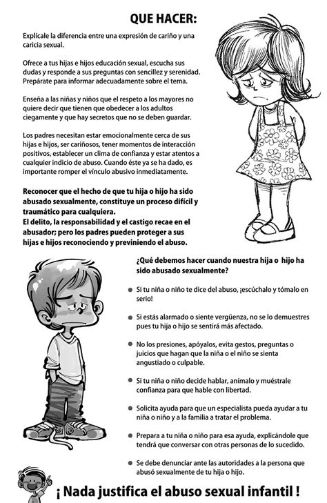 Materiales Para La Prevenci N Y Visualizaci N Del Abuso Sexual Infantil