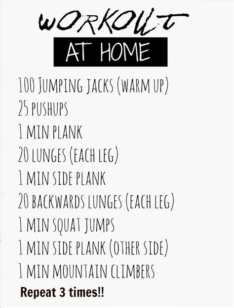 Good Exercise Routine For Teenage Girl At Home Exercise Poster
