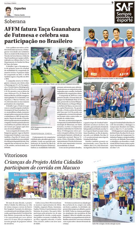 Edição De 27 De Junho De 2019 Jornal A Voz Da Serra