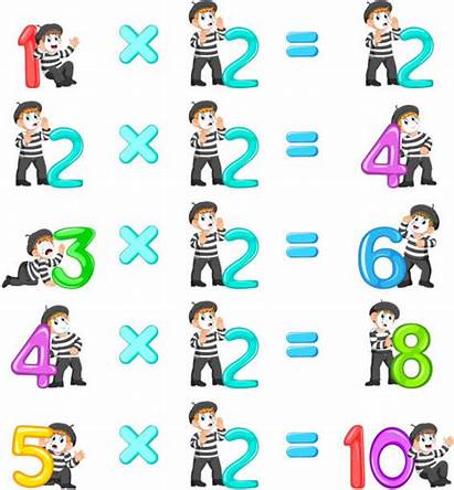 Multiplication Clip Illustrations Number