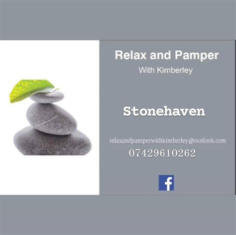 Relax And Pamper With Kimberley Stonehaven