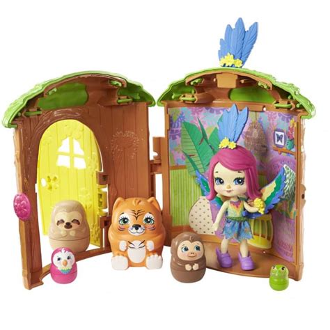 Enchantimals Horses And Playsets Peeki Parrot Tree Hut™ Kids