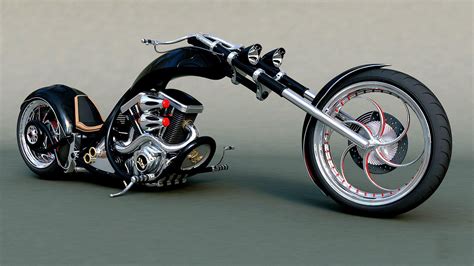 Hd Chopper Bike Tuning Motorbike Motorcycle Hot Rod Rods Custom Desktop