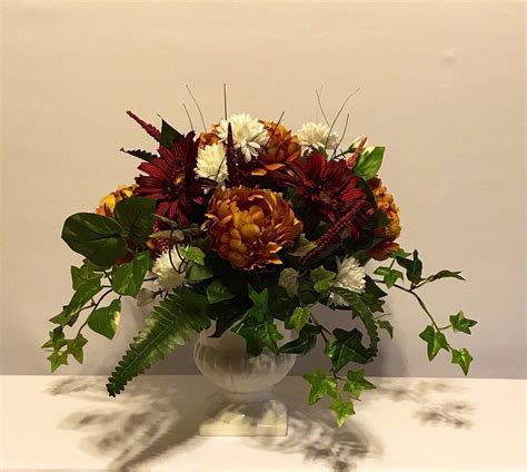 10 Fake Fall Flower Arrangements Decoomo
