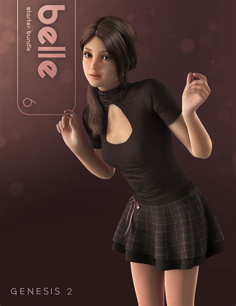 Belle 6 Starter Bundle Daz 3d