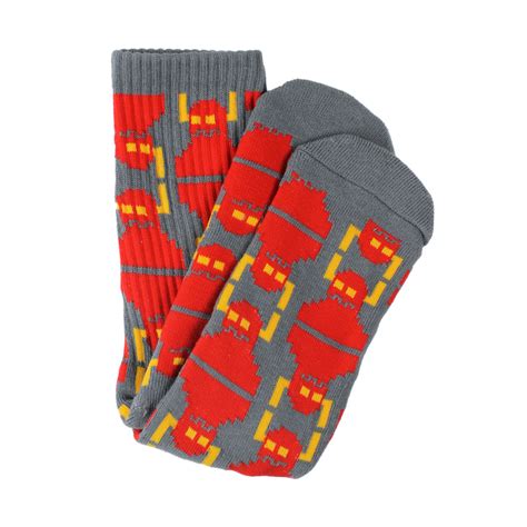 Toy Machine Skateboard Socks Digi Monster Grey Crew