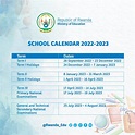 School calendar 2022-2023 | IMBERE