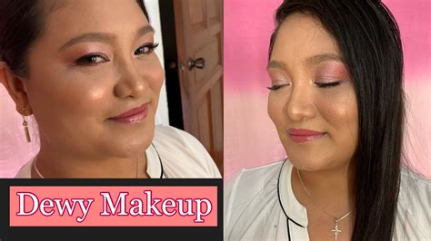 Natural Dewy Makeup Day Or Bridal Look Youtube