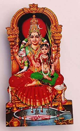 Vils Goddess Shri Kanchi Kamashi And Bala Tripura Sundari