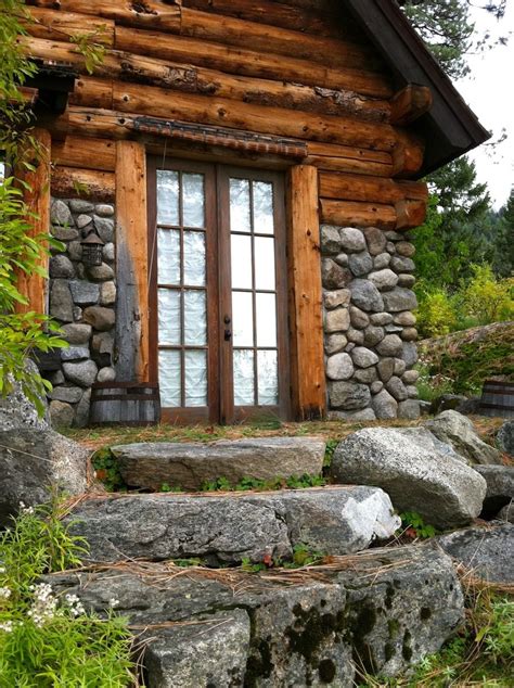 Stone Cottage Mccall Design And Planning Stone Cottage Log Cabin