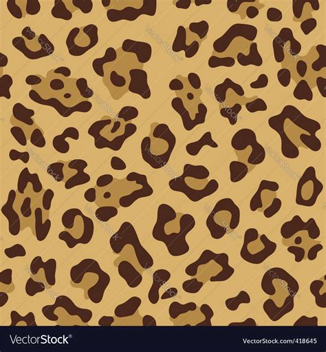 Leopard Animal Print Royalty Free Vector Image