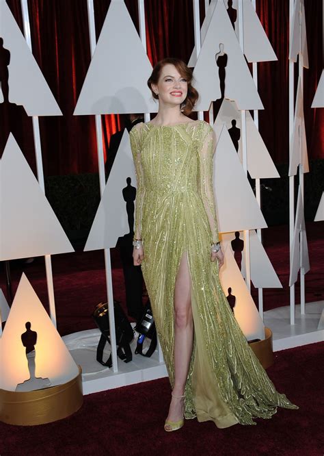 Emma Stone At 87th Annual Academy Awards At The Dolby Theatre In