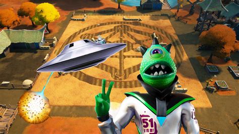 Ufos Aliens And Now Crop Circles The Fortnite Earlygame