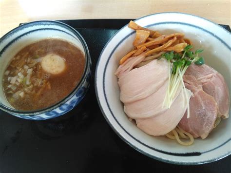 『鶏魚介の特製つけ麺¥1050』つけ麺 いな月のレビュー ラーメンデータベース