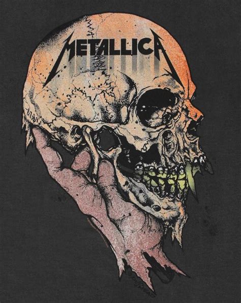 Pin By Deva Arg On Aesthetic In 2020 Metallica Art Metallica Tattoo