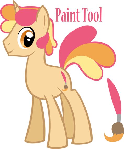 Mlp Oc Paint Tool By Louiseloo On Deviantart Painting Tools Pony