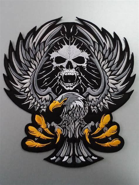 Skull And Eagle Patch Badgeboy