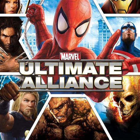 Marvel Ultimate Alliance Cover Or Packaging Material Mobygames