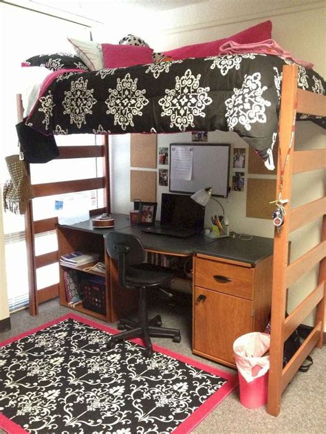 Dorm Room Ideas With Loft Beds