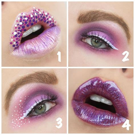 Purple Eye And Lip Art Which Makeup Look By Kaileykbeautyarts Is Your