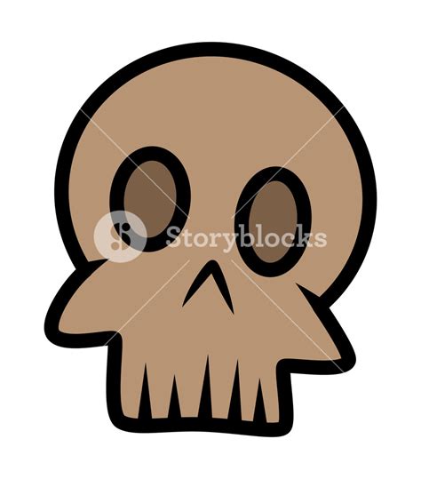 Funny Skull Royalty Free Stock Image Storyblocks