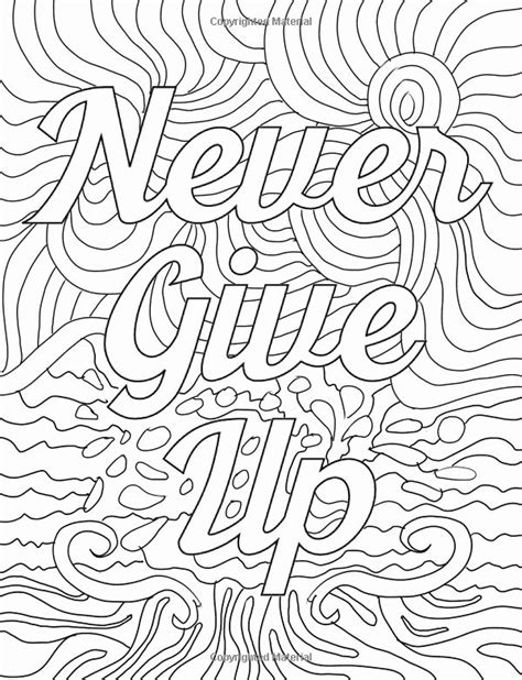 A letter sized printable with all the 9 quotes included in a single page. 21 Good Vibes Coloring Books in 2020 | Adult coloring book ...
